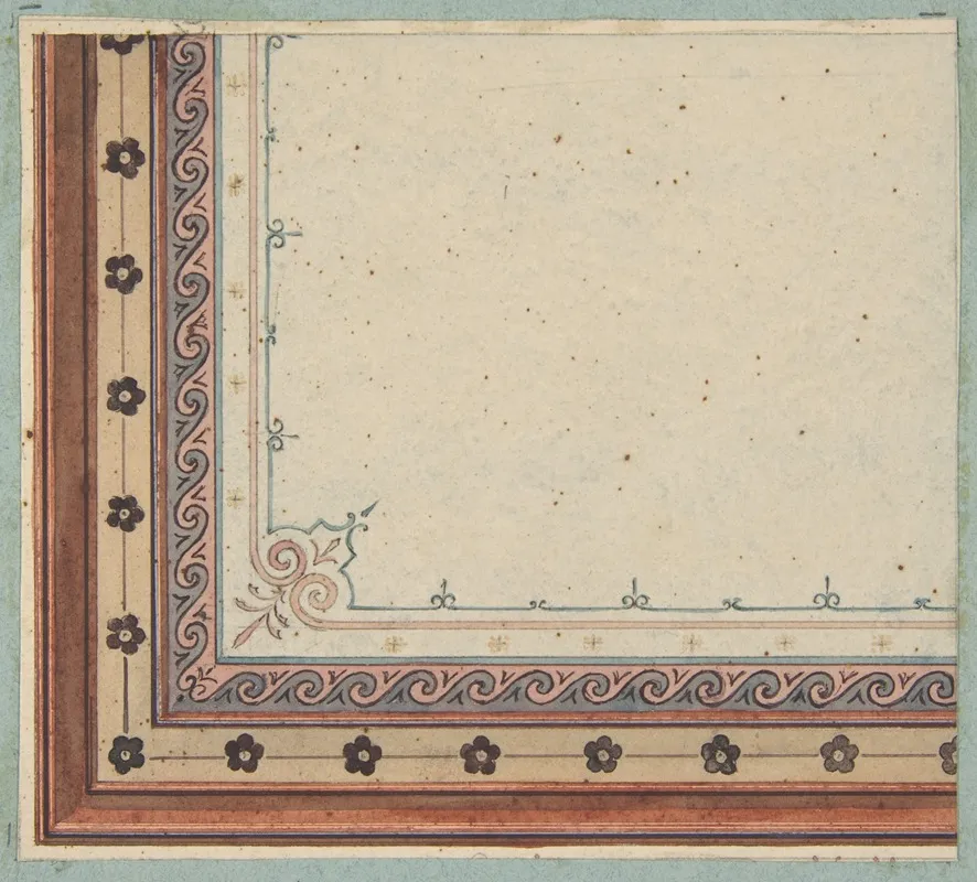 Design For The Decoration Of A Ceiling 5