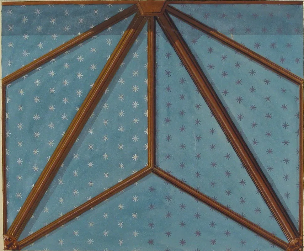 Design For The Decoration Of A Ceiling 6