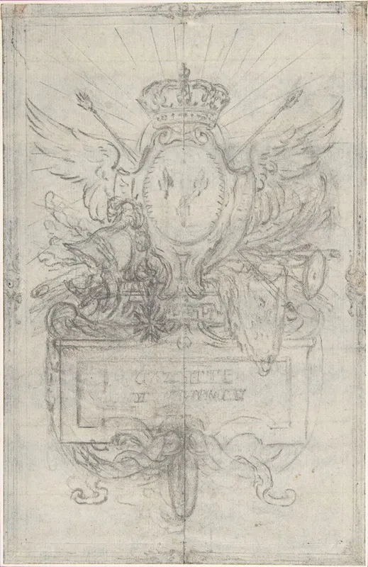 Design For The Headpiece Of The Gazette De France 2