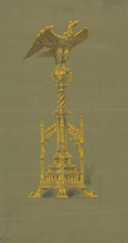 Designs Executed For Jones And Willis Metal And Wood Workers And Church Furniture Manufacturers Of Birmingham And London