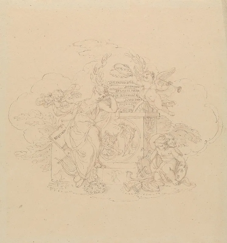 Designs For Illustrations To Mozarts Operas 2