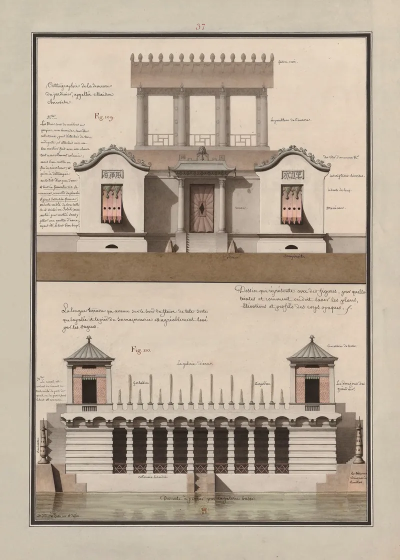 Dessin Qui Represente Avec Des Figures Par Quelles Teintes Et Comment On Doit Laver Les Plans Elevations Et Profils Des Corps Opaques 10
