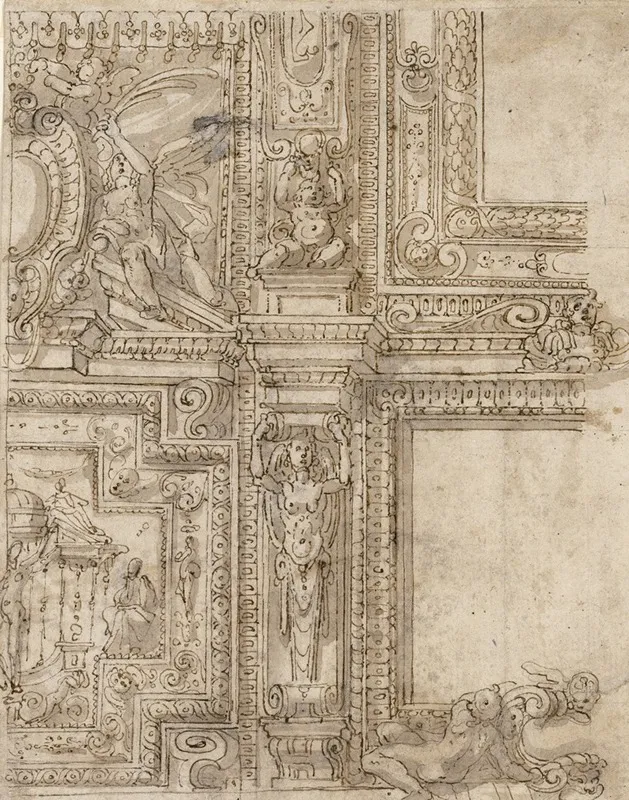 Detail Of Ceiling Ornamentation