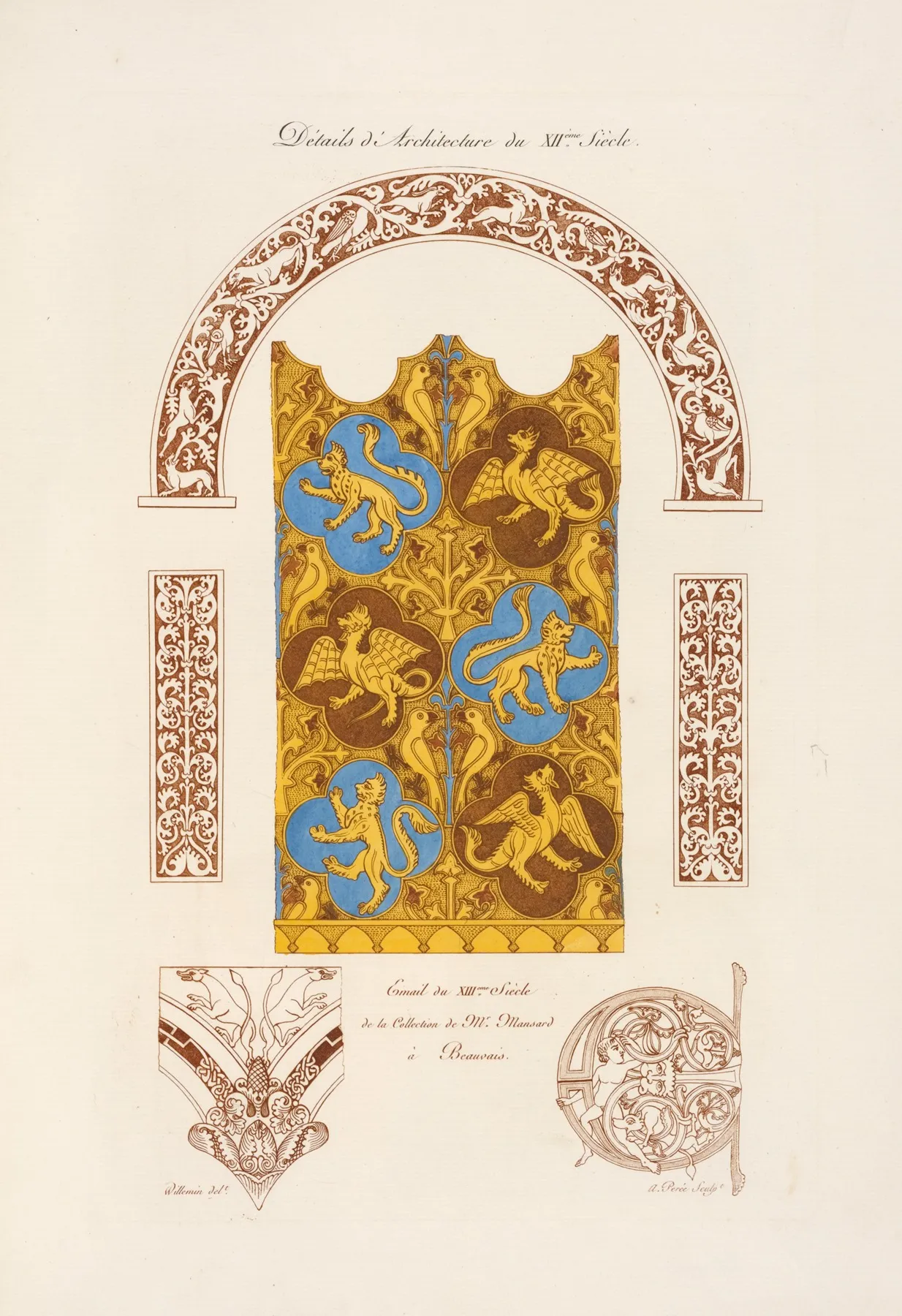 Details Darchitecture Du Xiieme Siecle