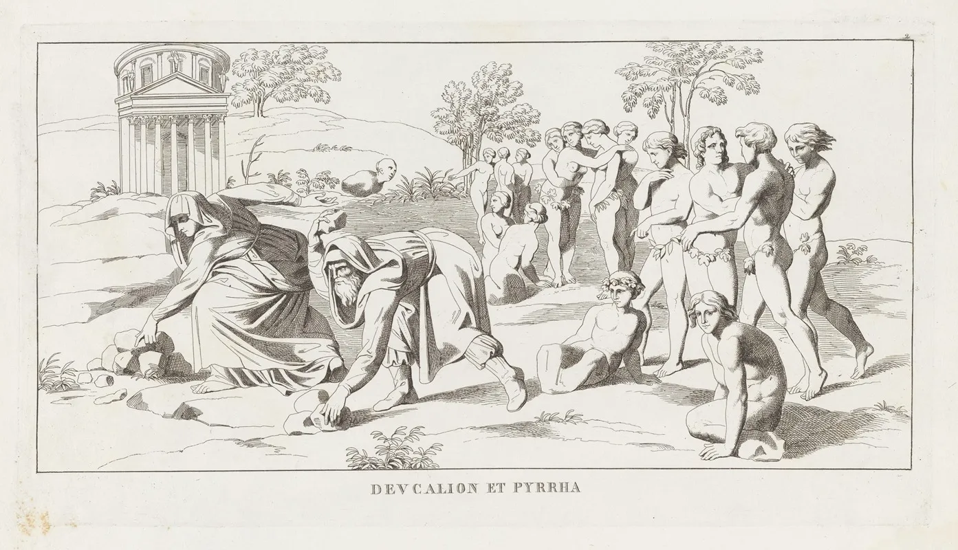 Deucalion Et Pyrrha 2