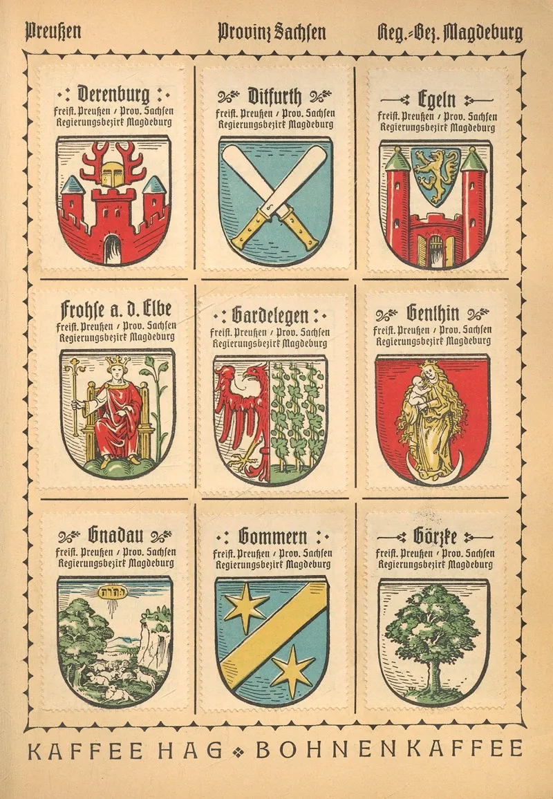 Deutsche Ortswappen German Municipal Coats Of Arms Pl 14