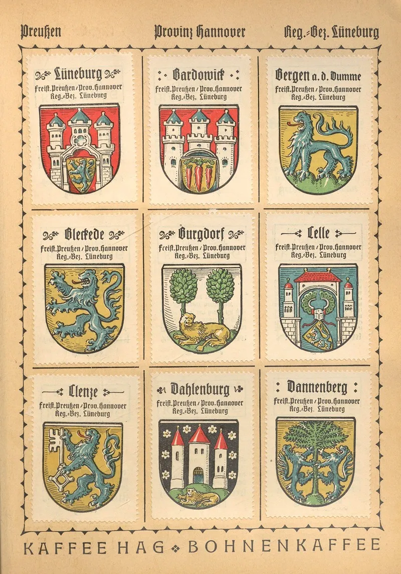 Deutsche Ortswappen German Municipal Coats Of Arms Pl 22