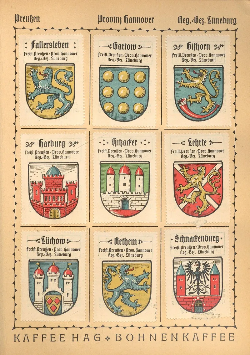 Deutsche Ortswappen German Municipal Coats Of Arms Pl 23