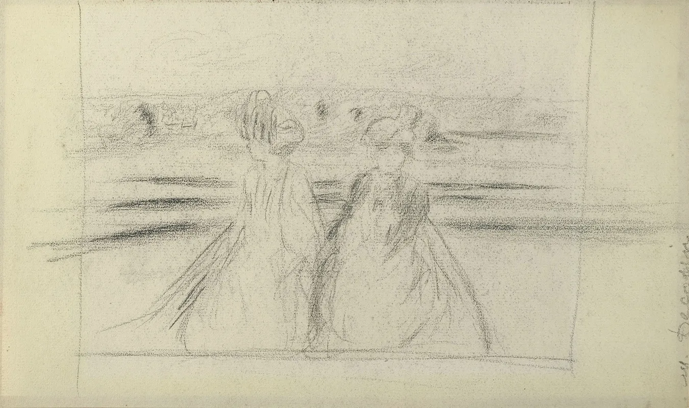 Deux Elegantes 2 by Pierre Bonnard - Canvas Print