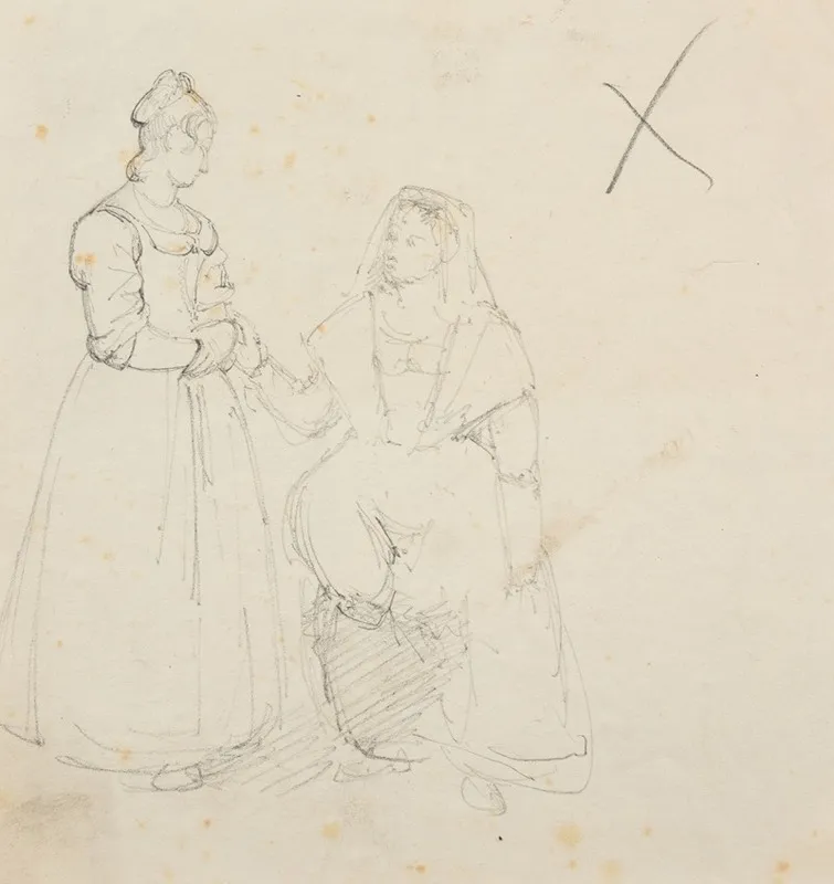 Deux Etudes De Femmes 2