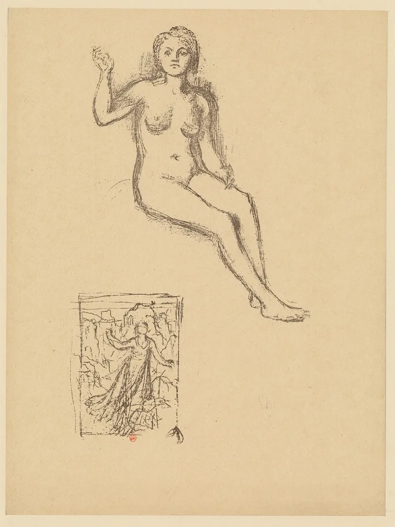 Deux Etudes De Femmes 3