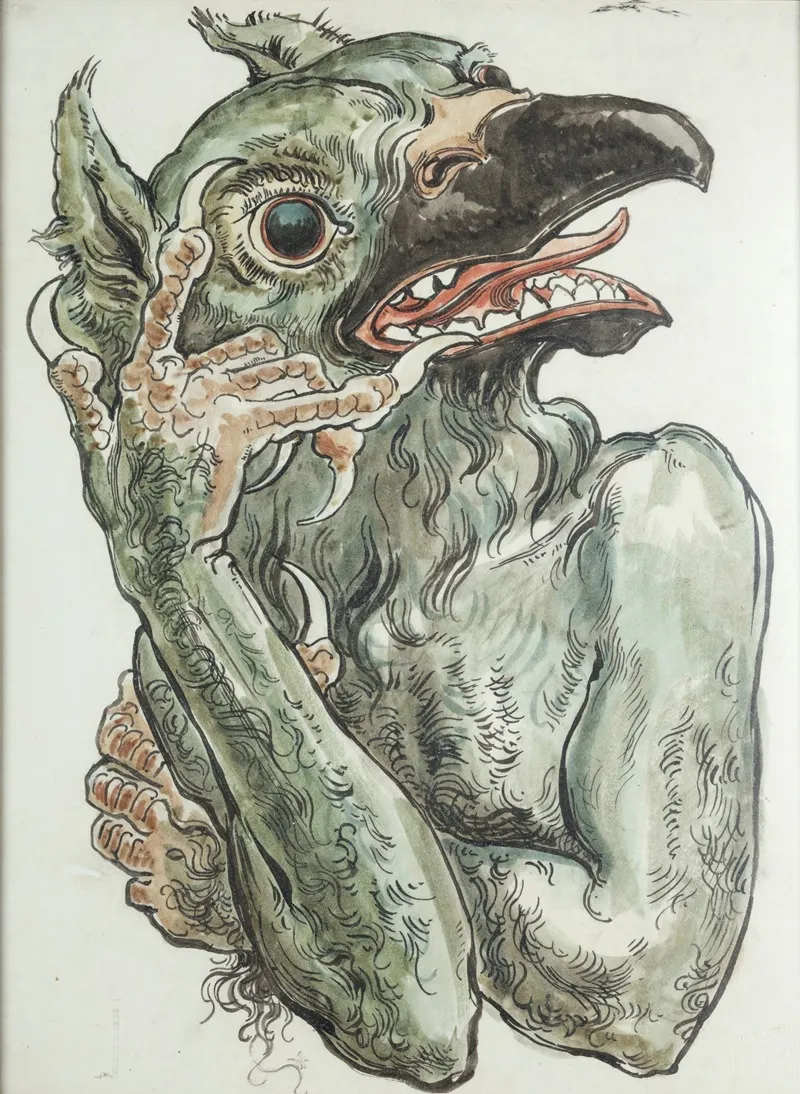 Devil With A Birds Head