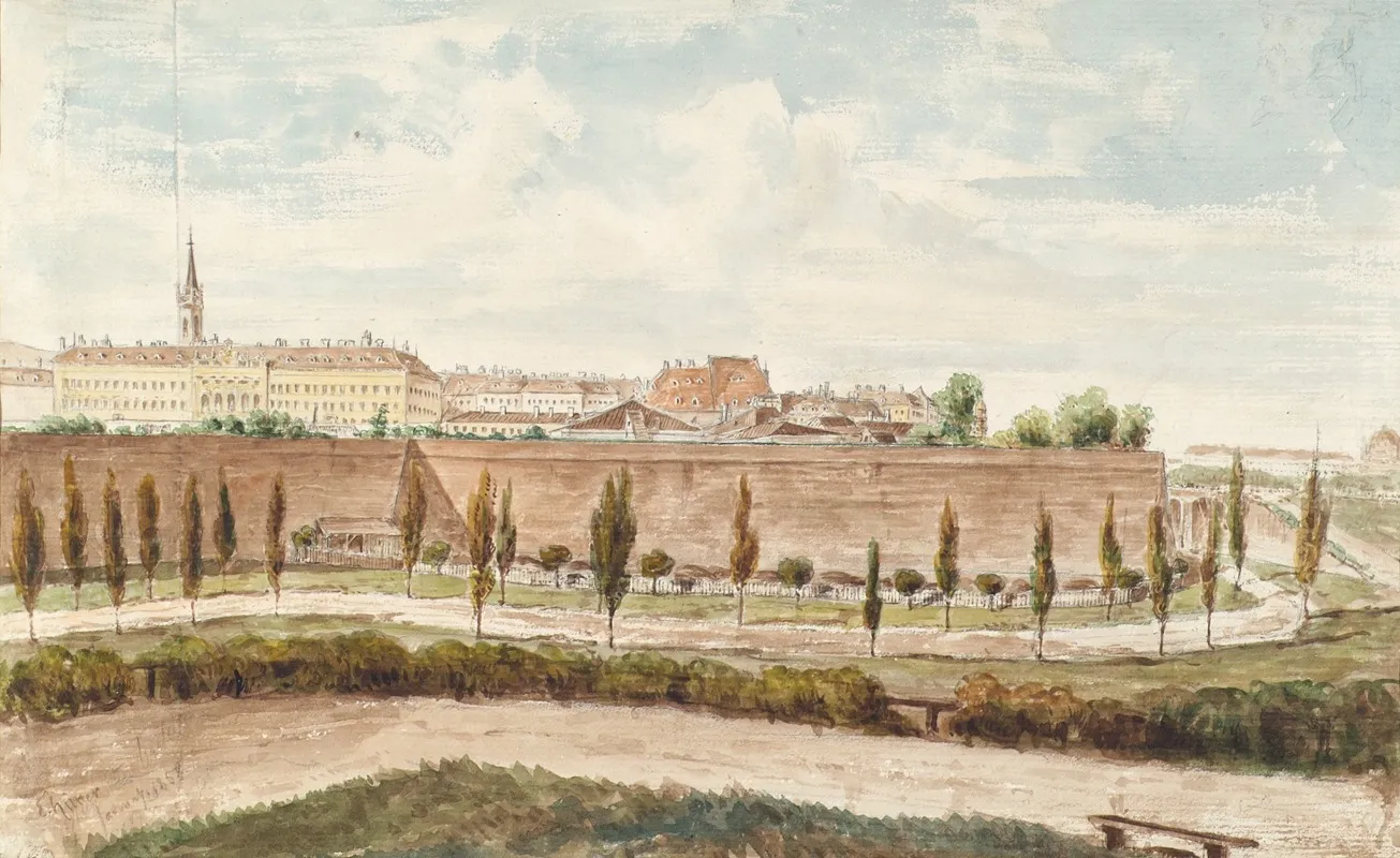 Die Augustinerbastei In Wien