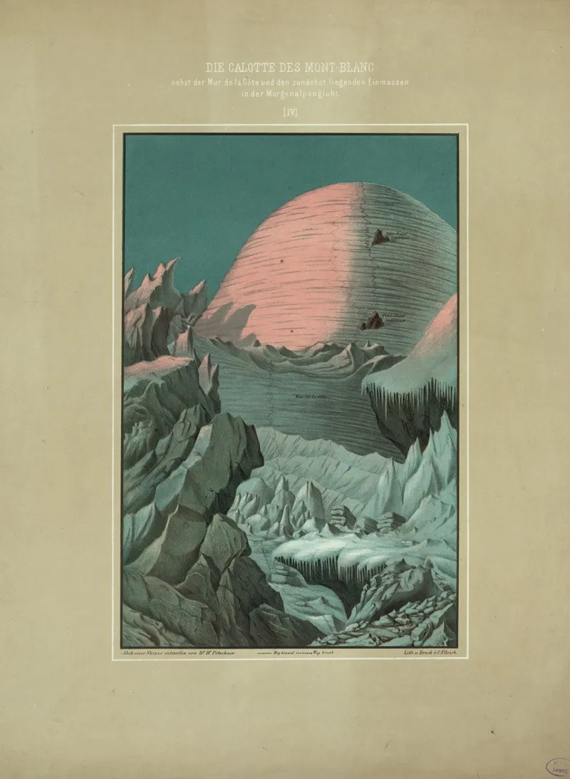 Die Calotte Des Mont Blanc