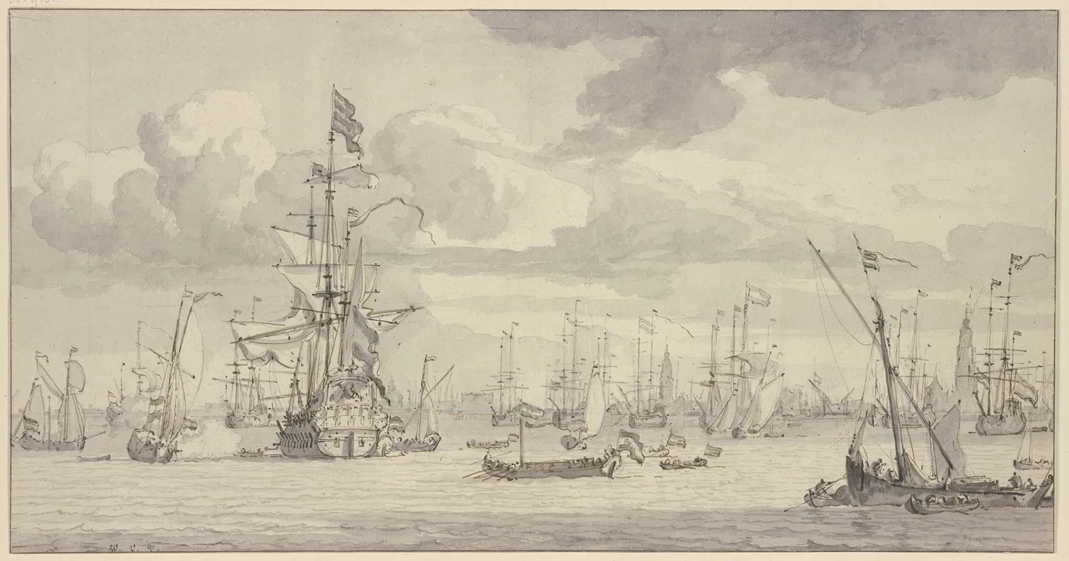 Die Gouden Leeuw Vor Amsterdam