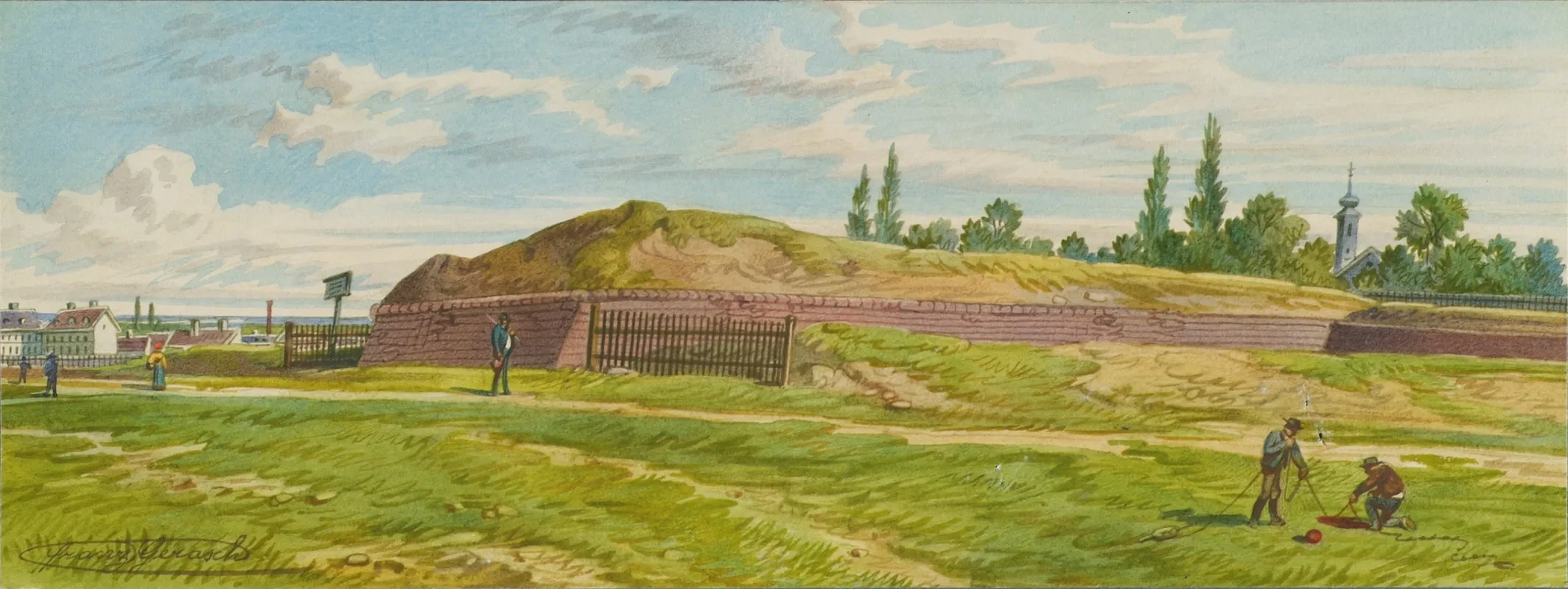 Die Hernalser Linie In Wien