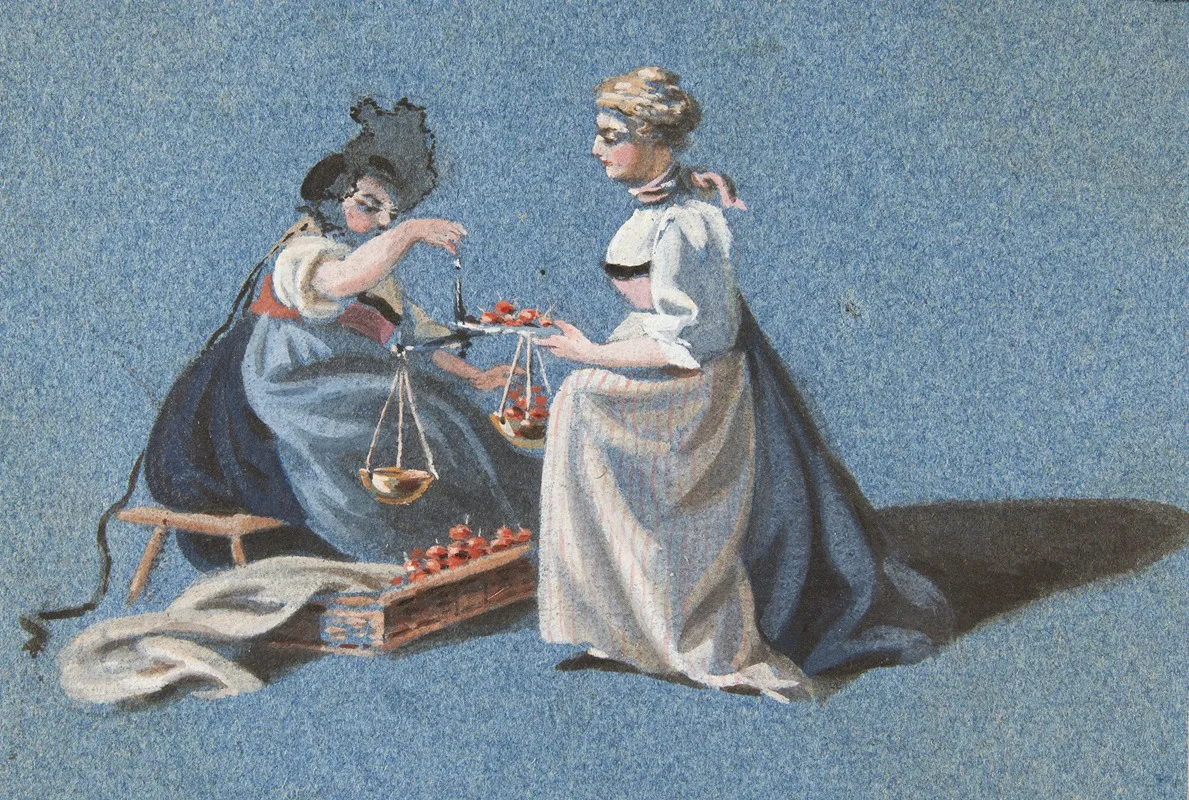 Die Kirschenverkauferin Zu Bern