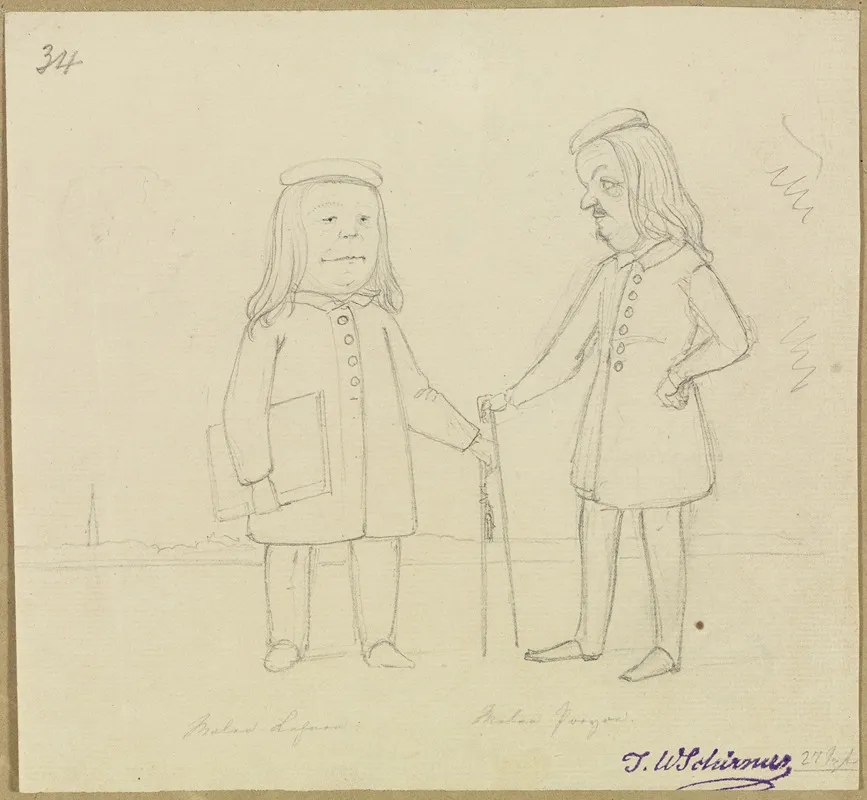 Die Maler Jakob Lehnen Und Johann Wilhelm Preyer