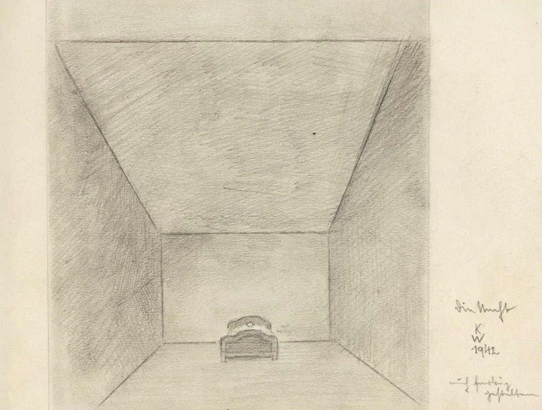 Die Nacht by Karl Wiener - Canvas Print