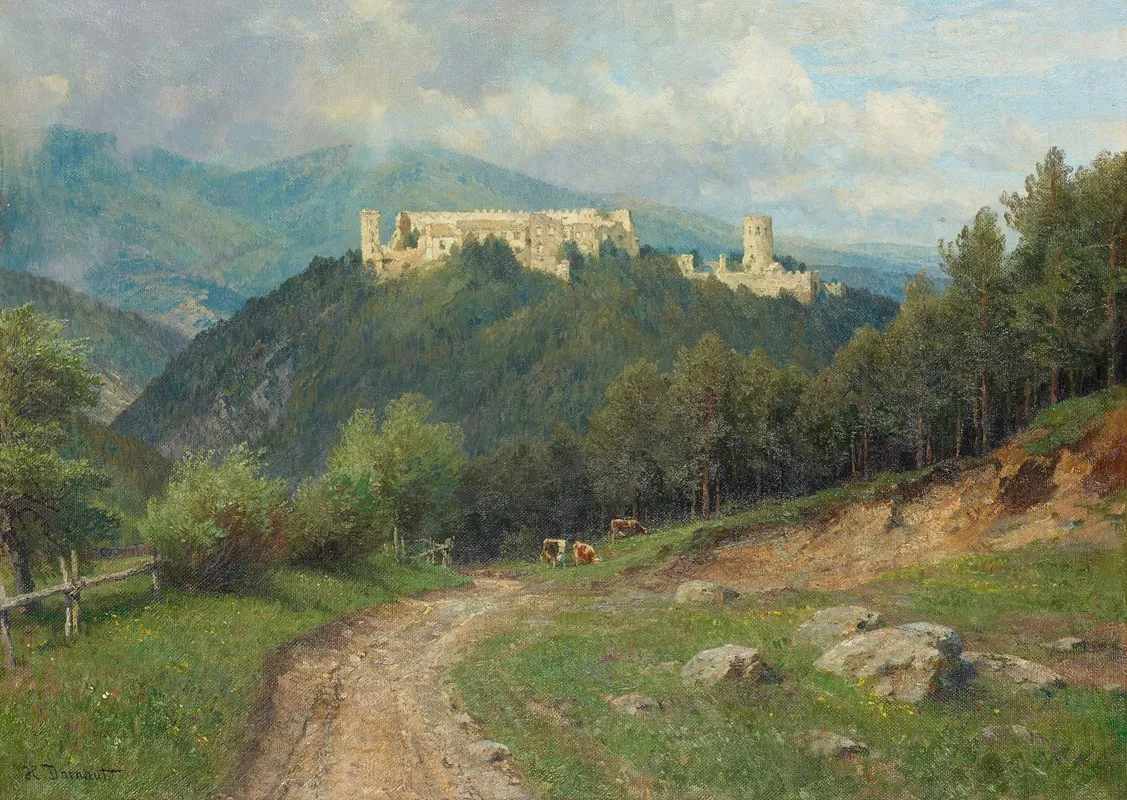 Die Ruine Starhemberg Im Piestingtal 2