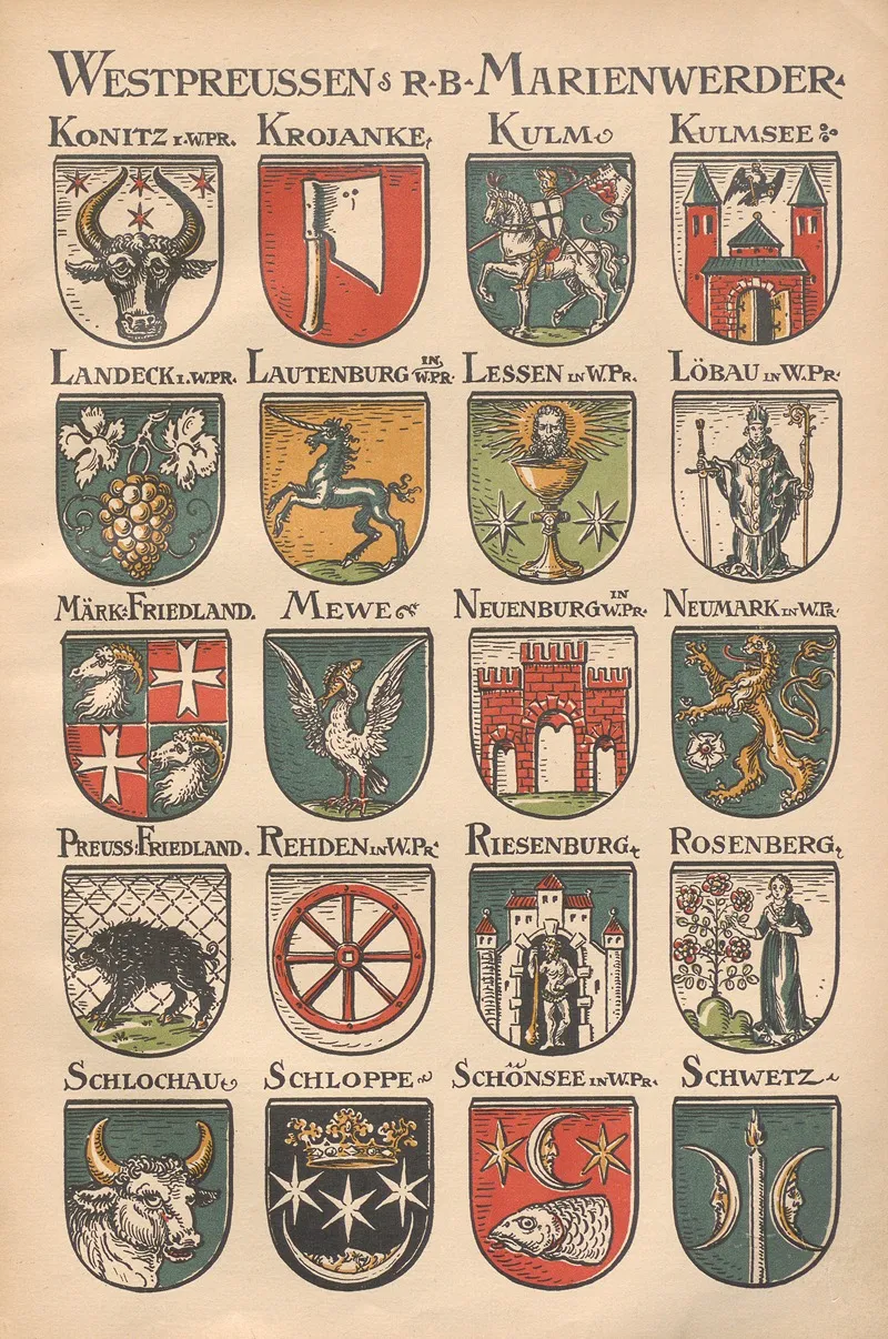 Die Wappen Und Siegel Der Deutschen Stadte Flecken Und Dorfer Pl 11