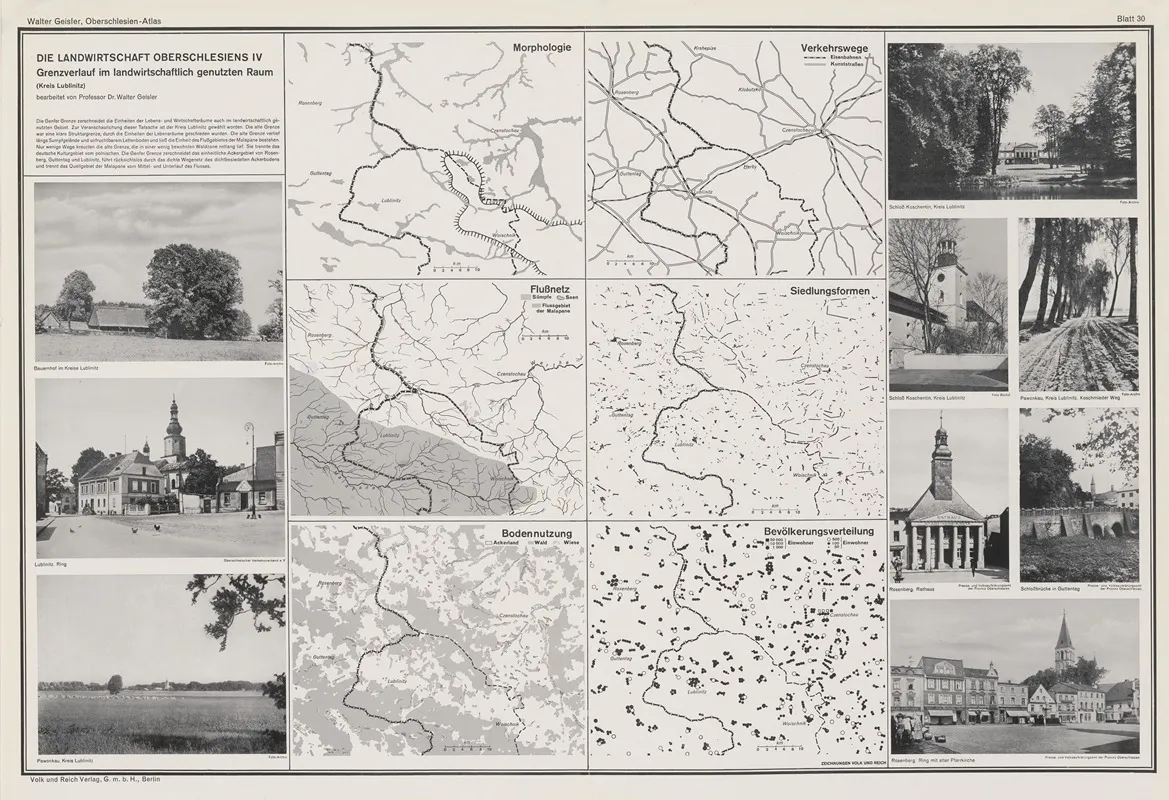 Die‎ ‎landwirtschaft‎ ‎oberschlesiens‎ ‎iv by Volk und Reich Verlag - Canvas Print