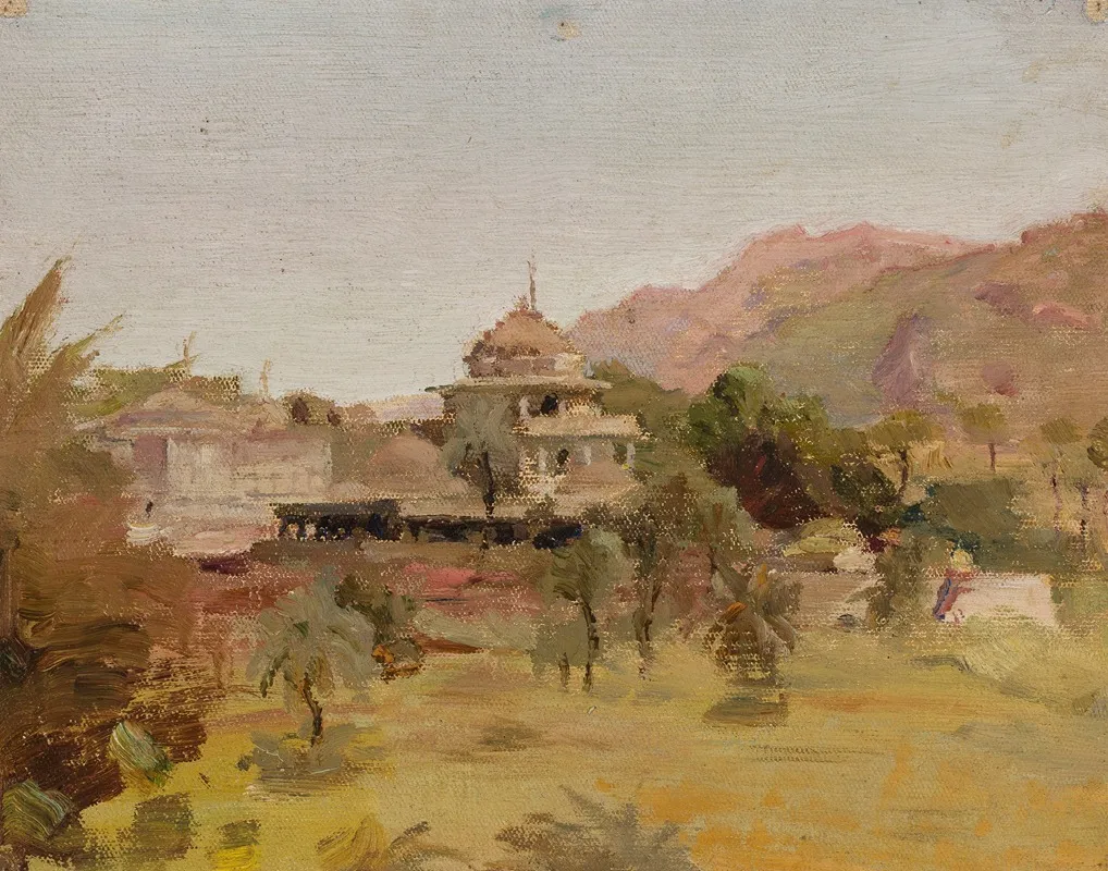 Diewarra Templer Stand Abu From The Journey To India