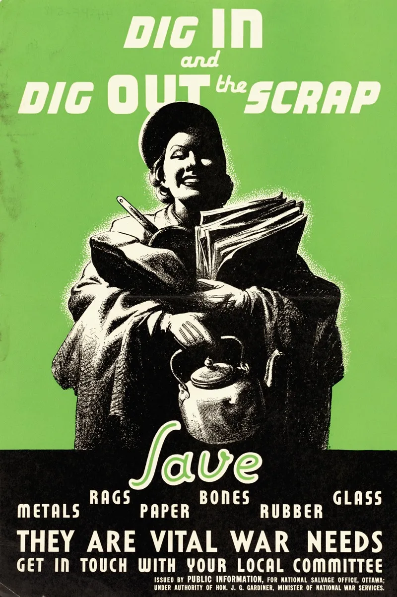 Dig In And Dig Out The Scrap