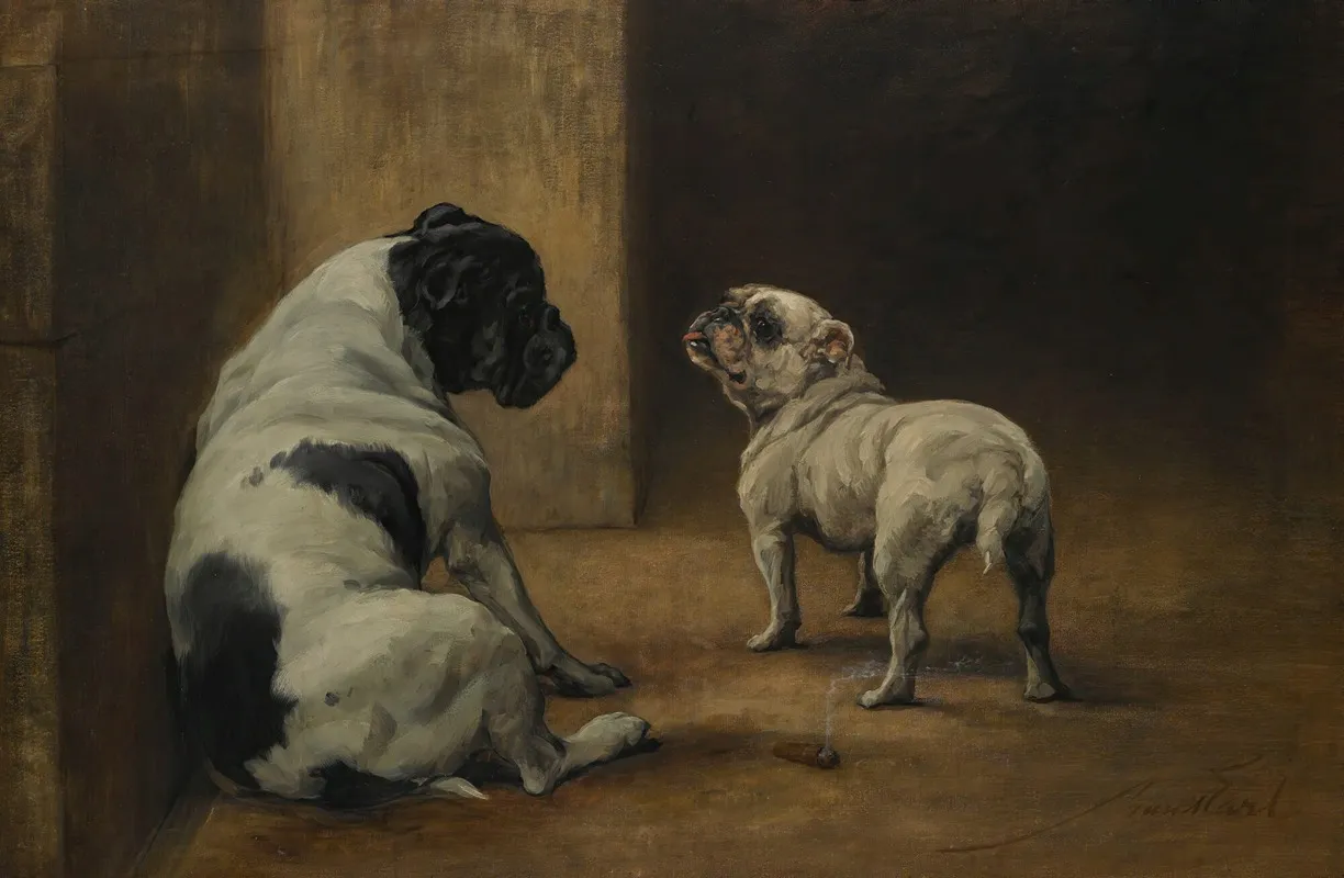 Dignity And Impudence by Maud Earl - Canvas Print