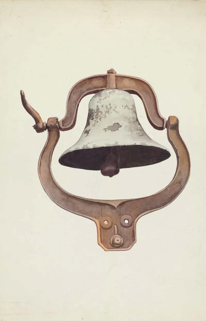Dinner Bell by American 20th Century - Canvas Print