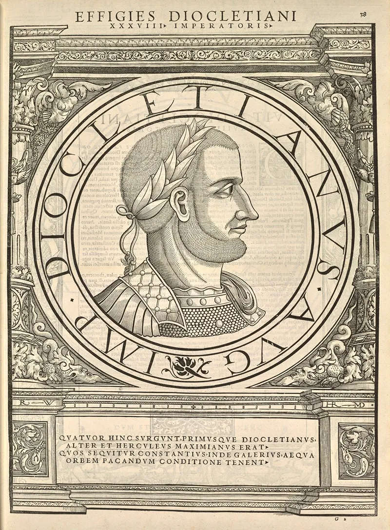 Diocletian by Jacopo Strada - Canvas Print