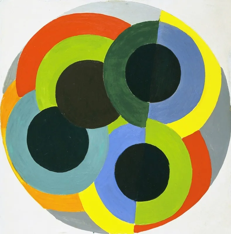 Disks by Robert Delaunay - Canvas Print