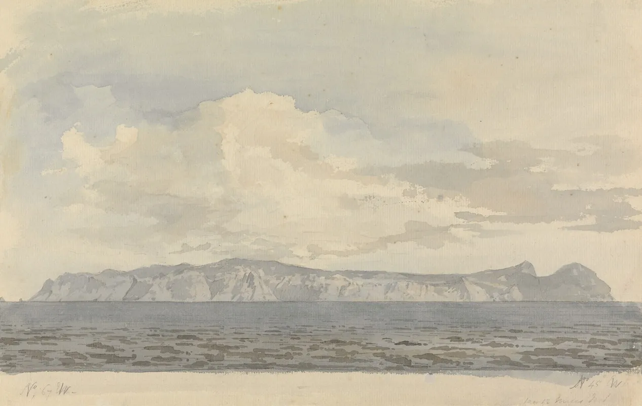 Distant View Of An Island