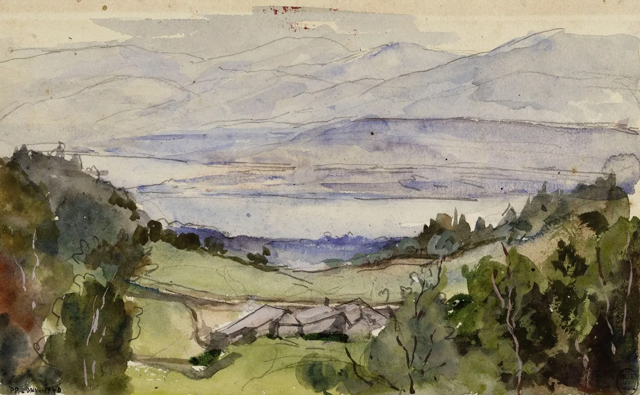 Divonne by Marie Bracquemond - Canvas Print