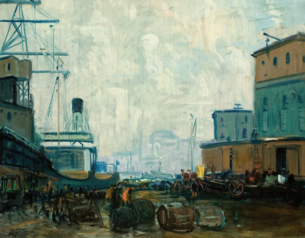 Dock Scene Boston