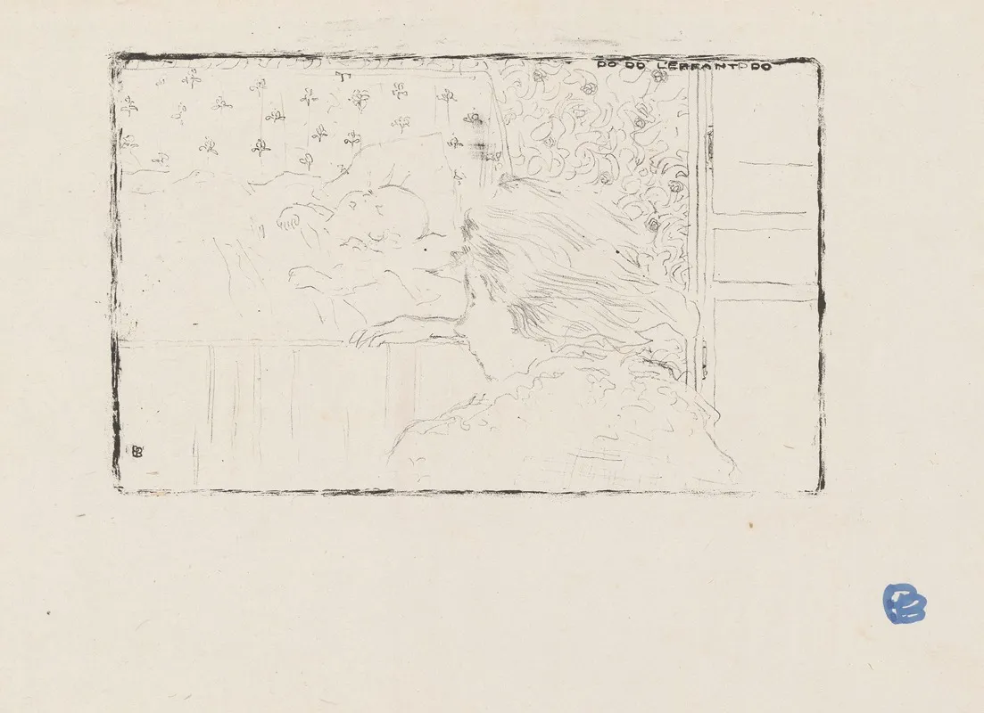 Dodo Lenfant Do by Pierre Bonnard - Canvas Print