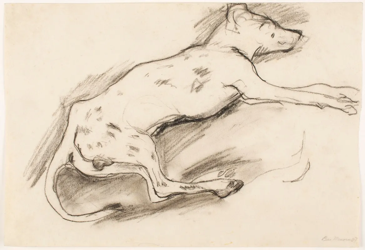 Dog With Black Spots