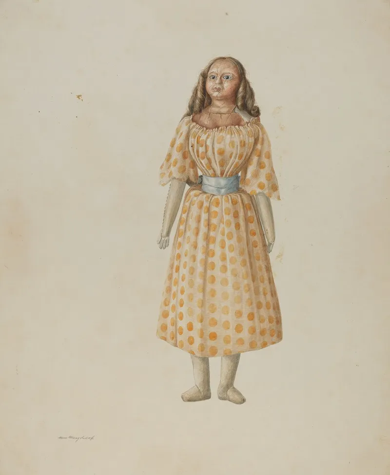 Doll 31 by Hans Mangelsdorf - Canvas Print