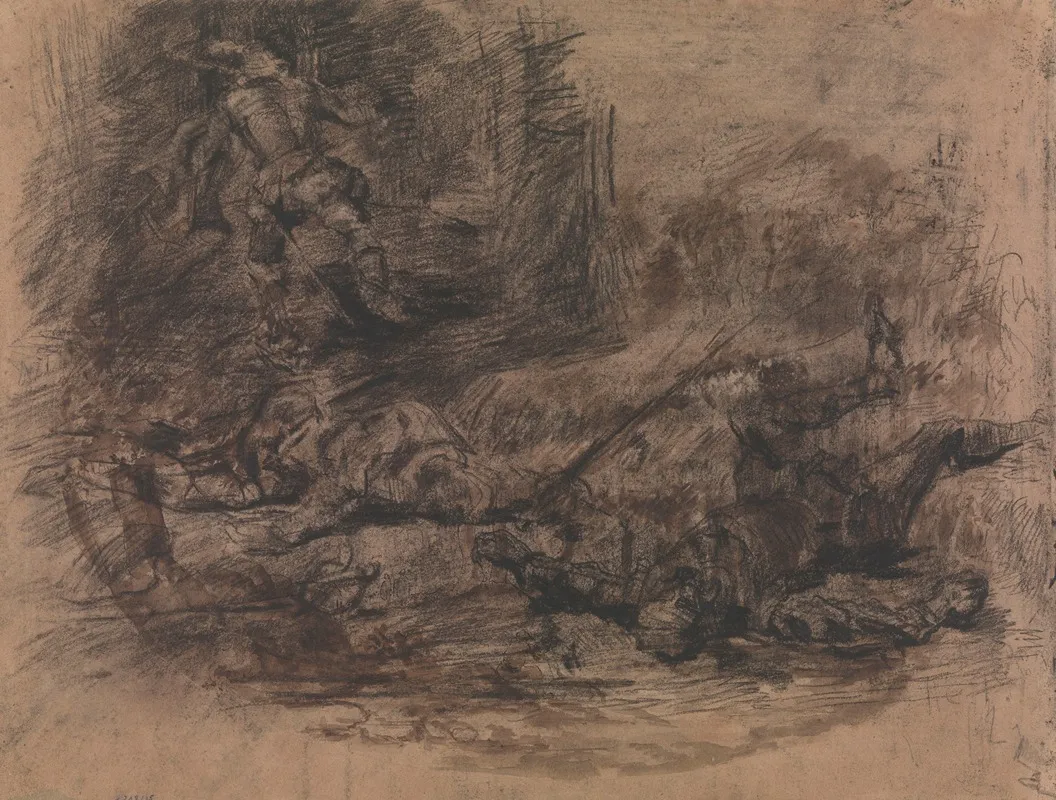 Don Quixote 32 by James Ensor - Canvas Print