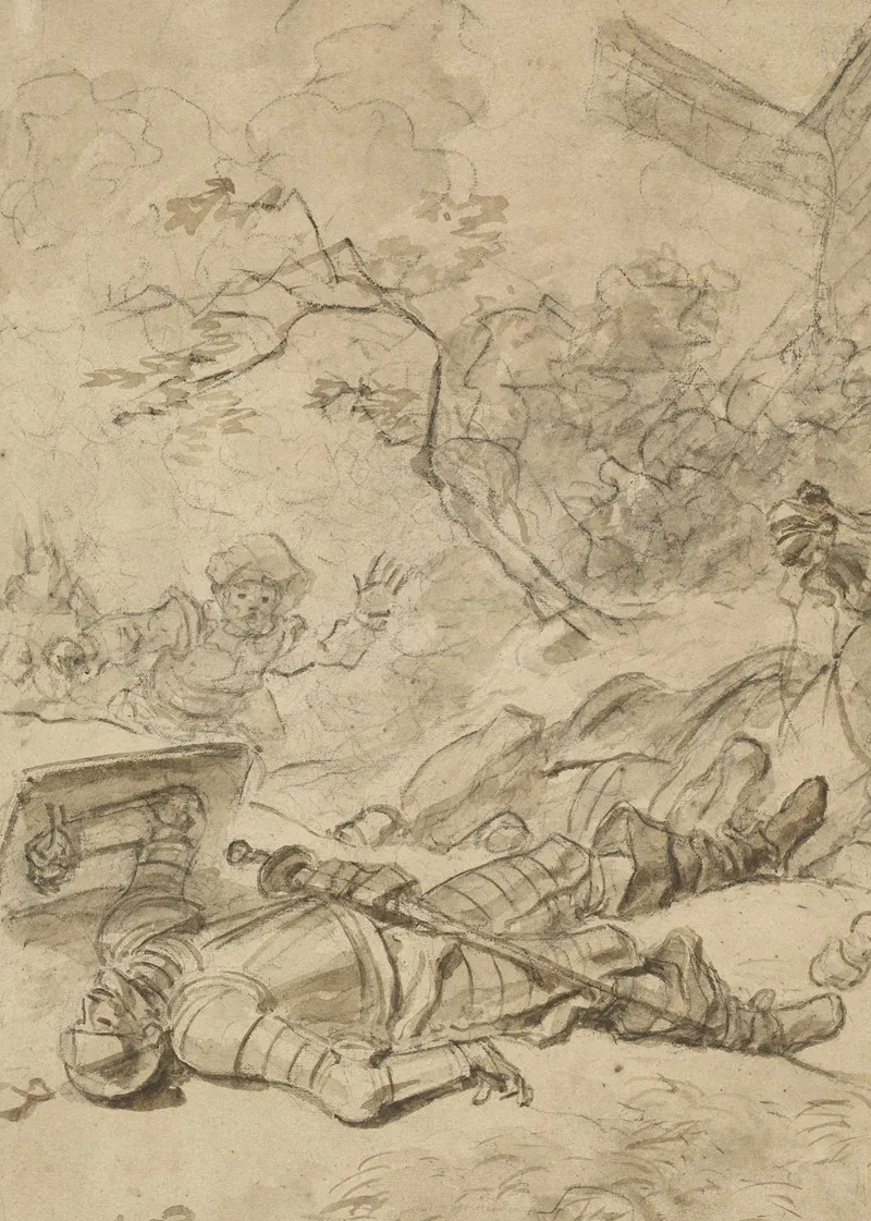 Don Quixote Defeated By The Windmill