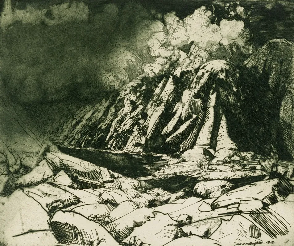Donald Shaw Maclaughlan The Grimsel