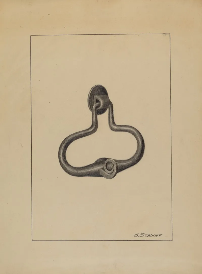 Door Pull And Knocker