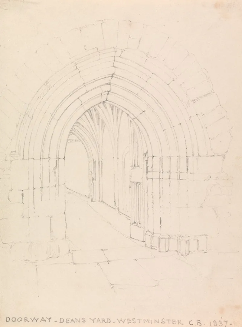 Doorway Deans Yard Westminster