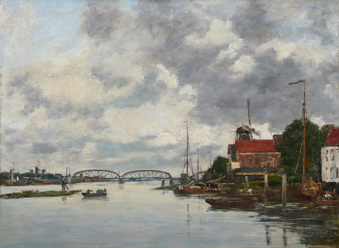 Dordrecht Pont Sur La Meuse