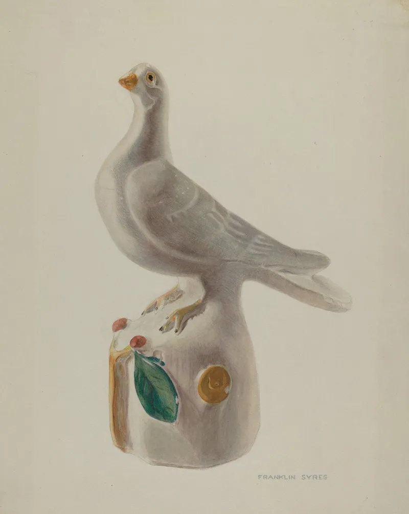 Dove 2 by Franklyn Syres - Canvas Print