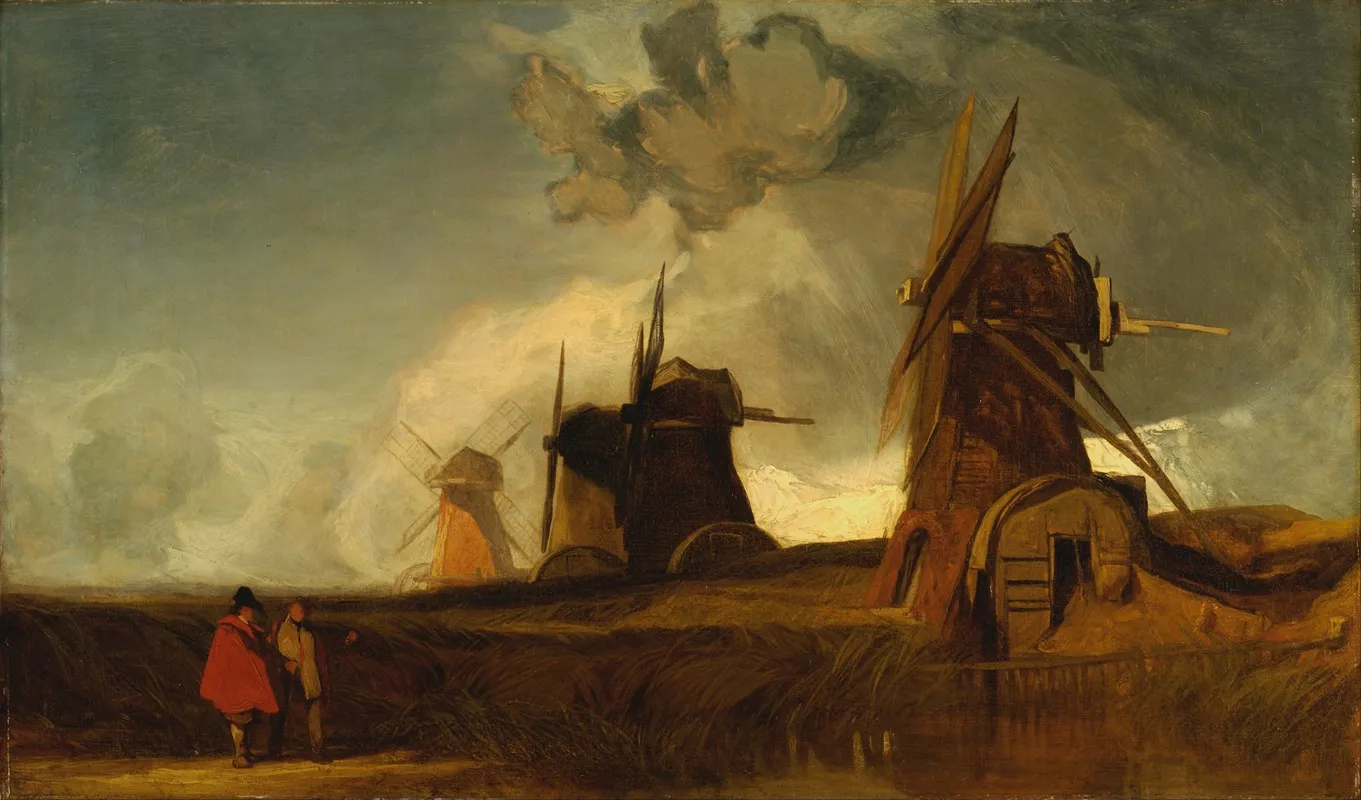Drainage Mills In The Fens Croyland Lincolnshire