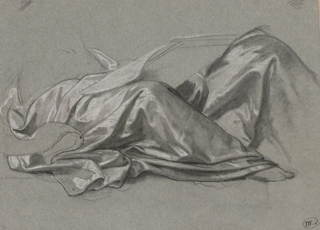 Draped Fabric Of The Figure Symbolising The Renaissance