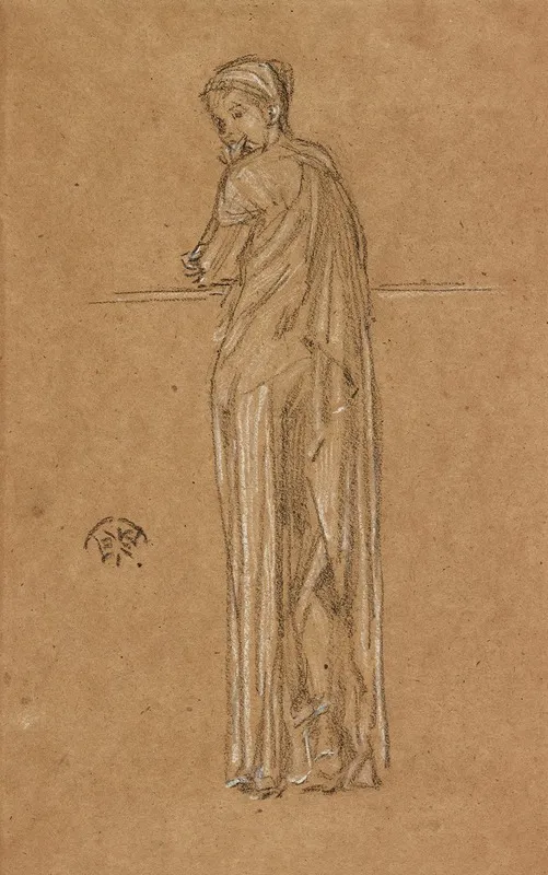 Draped Figure Standing