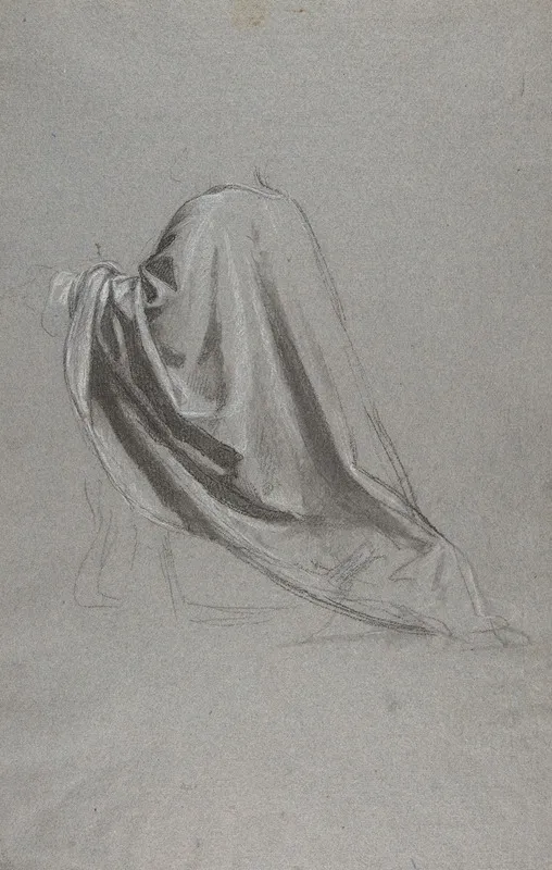Drapery Study For A Bishop 3