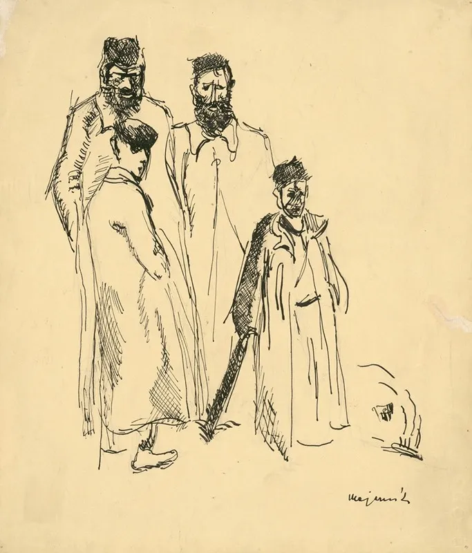 Drawing For The Short Story The Wise Mens Well From Selma Lagerlof